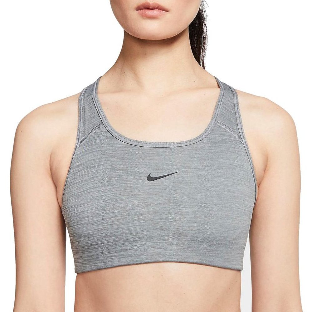 Nike Dri-FIT Swoosh Women's Medium-Support 1-Piece Pad Sports Bra Size M